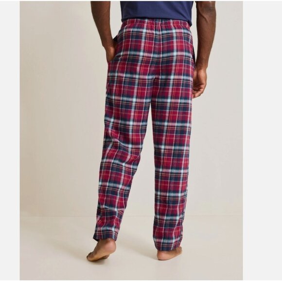 Tommy Bahama Flannel Plaid Pajama Pants $52 in Red Plaid - Picture 3 of 15